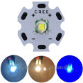 1PCS CREE XML XM-L T6 LED U2 10W Cold White Warm White Blue UV High Power LED Emitter Diode with 14mm 16mm 20mm 25mm for DIY. 