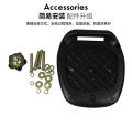 Motorcycle Top Box Storage Case | MATT BLACK - top box for motorcycle - tail box for motorcycle - tail box for bike - tail box for motorcycle - top box for motorcycle. 
