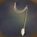 New Arrival Metal Earrings for Girls, Best Quality Leaf Tassel Earcuff Clip For Women Best for Gifts/Weddings Jewelry Fashion. 