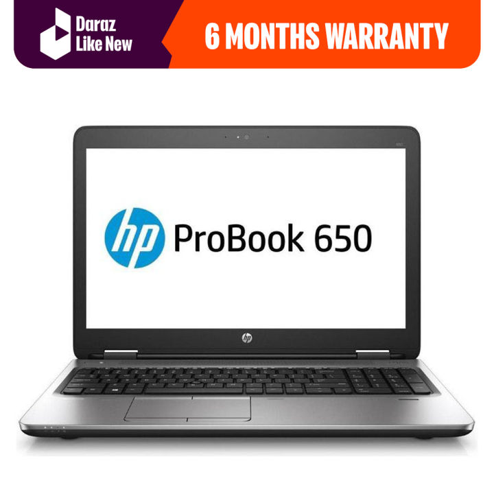 Hp Probook 650 G2 - Core i5 6th Generation - 16 GB RAM-128GB SSD 500GB HDD- 15.6inch Screen - FREE LAPTOP BAG (WINDOWS 11 REGISTERED) - Daraz like new laptops