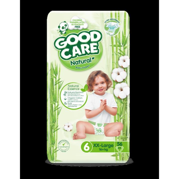 GoodCare Natural Daiper  Size 6 (16+kg) 56 pcs Mega Pack