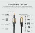 CableCreation (15.24m) (50 ft) Toslink Male to Mini Toslink Male Digital SPDIF Audio Optical Fiber Cable 24K Gold Plated Compatible with Audio, iMac, Mac Pro&More. 