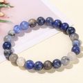 Jingdong Jewelry Color Coral Jade Bracelet Stone Ethnic Style Women's Versatile Single Circle Bead Bracelet Wholesale. 