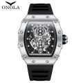 ONOLA luxury, military, sports, quartz men's watch. 