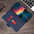 For vivo iQOO 5 5G Ultra-thin Voltage Side Buckle PU + TPU Leather Phone Case. 