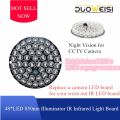 48 LED IR Board 850nm Infrared Illuminator Plate For Dome CCTV Security Camera customized angle optional. 
