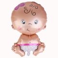 BABY GIRL THEME FOIL BALLOONS - 32 INCH SIZE BABY GIRL FOIL BALLOON. 