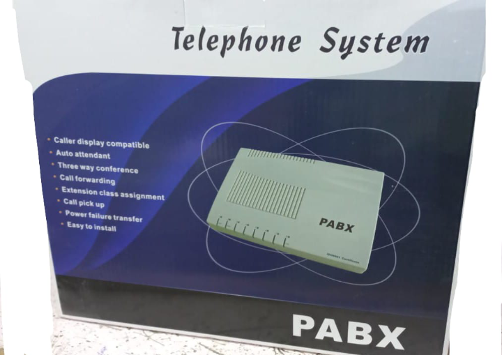 PABX TELEPHONE EXCHANGE 2 Plus 8 Extension  TELEPHONE INTERCOM Telephone System mini PBX System  home and office  CO lines  extensions Telephone  Extension  Note random solar will be deliver