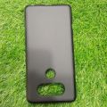 LG V20 ThinQ Soft Silicone TPU Back Cover Protective Case, Anti-fingerprint, Anti-skid, Easy Access Ports, Black. 