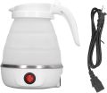 Folding Electric Kettle, 0.6L 400W US Plug 110V Slim Foldable Design for Travel Portable Hot Water Kettle. 