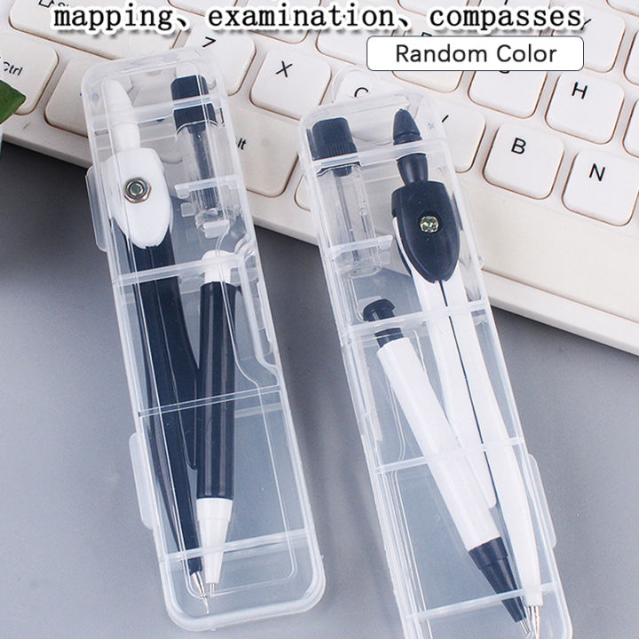 【wenfangdianpu】（NEW）Drawing Compass Math Circles School Supplies Stationery