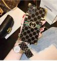 Gucci , Channel, iPhone 11 XR  Eye Trunk Case  Cover with Lexuery Arm Chain & Logo (Too Rich Product). 