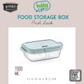 Food Storage Box - Push Lock System [1100 ml] [Rectangle]. 