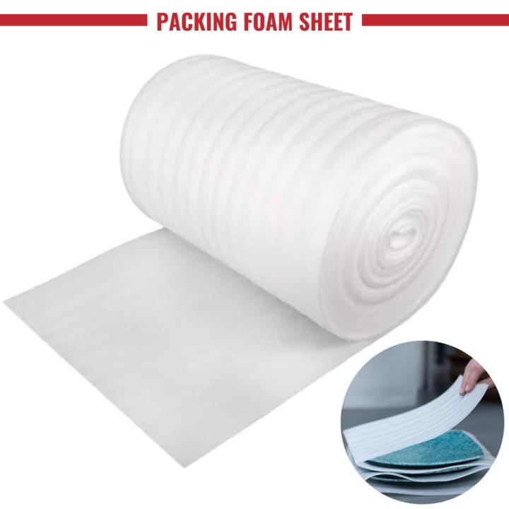 15 feetPremium Packing Foam Sheet Cushion | Foamic Roll for Packaging | Protective Foam Padding for Shipping and Storage