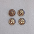 4-Pieces Fancy Crown Shape Novelty Buttons | Fancy Buttons for Men/Women Kurta, Kurti | Ladies and Gents Suit, Coat, Shirt Buttons | Fancy Buttons. 