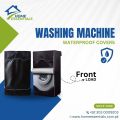 Original Washing Machine Cover Waterproof & Dustproof UV Coated- Fits Haier, Dawlance Top Load, Front Load, Twin Tub/ Double Tub Washing Machine Cover with Zipper - All Sizes & Models - Home Essentials. 