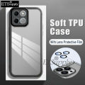 Phone case Honor X6A Back cover Shockproof Anti-fall Camera Protection with Lens Film Soft Silicone TPU for Honor X6A cases. 
