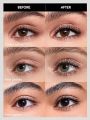 SHE GLAM 2 In 1 Black Volume and Length Washable Mascara Long Lasting Dual-Ended Tubing Eye Makeup. 