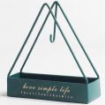 Customized Wrought Iron Mosquito Coil Holder Triangular Shape Mosquito Repellent Incense Rack Anti-scald Mosquito Coil Holder Green Color - Premium Designer. 
