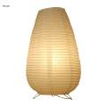 White Paper Lantern Lampshade Desk Lamp Shade, Standing Lamp Decor Easy to Assemble. 