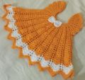 HandMade Crochet Dress Set for Baby Girl. 