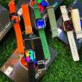 HW9 Ultra MAX Smart Watch Series 8  49mm Men Sport Watch  2.2" HD Screen  Amoled 420x468  NFC Bluetooth Call Smart Watch. 
