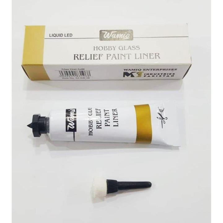 Glass Paint outliner Golden