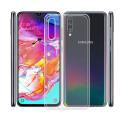 Transparent Soft Case for Samsung Galaxy A70 Silicone Gel Cover Ultra Thin Skin Clear Back Phone Cases. 
