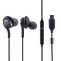 For Samsung Gaming Earphone USB C Headphone In-ear Type C Mic Wired For Galaxy A55 A35 A34 A54 A33 A53 A24 A80 A90 S20 S21FE S24. 