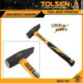 Tolsen Machinist Hammer (500g) Fiberglass Handle. 