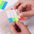 Pack of 100 - Mini Cute Small Sticky Flags Cute Colored Memo Pad Bookmark Marker Memo Flags Sticky Notes Office Supplies. 