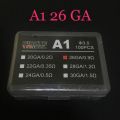 【BestGO】100Pcs/Box Kanthal A1 Wire Premade Wire 20ga/22ga/24ga/26ga Heating Wire. 