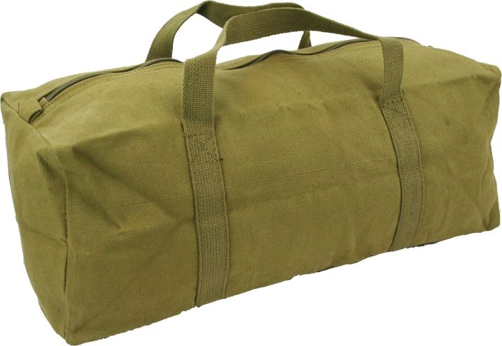 Canvas Cotton Duffel Bag Large Luggage Bag Tool Bag, Heavy Duty Bag XXL Size Bag, Top Handle Duffel Bag