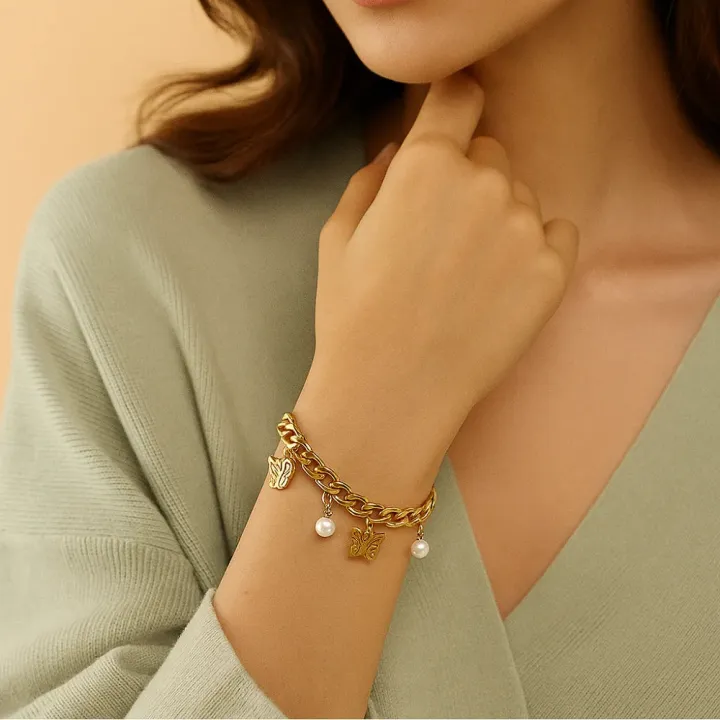 Double%20Layer%20Butterfly%20Pearl%20Bracelet%20%E2%80%93%20Adjustable%20Stainless%20Steel%20Jewellery%20for%20Women%20&%20Girls%20%7C%20Birthday%20Gift%20-%20Image%203
