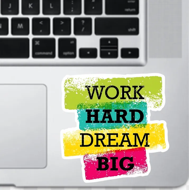 Work%20Hard%20Dream%20Big%20Sticker,%20Peel%20and%20Stick,%20HD%20Print%20and%20Laminated%20Vinyl%20Sticker%20Waterproof%20Stickers,%20Bike%20Stickers,%20Car%20Stickers,%20Mobile%20Sticker,%20Home%20Decoration%20Stickers,%20Scratch%20Protection%20Sticker%20by%20Sticker%20Studio%20-%20Image%202