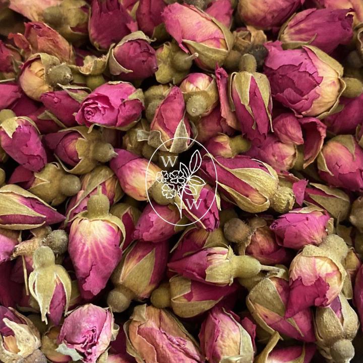 Red Rose Buds Organic Dried  100gm