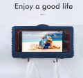 Bathroom Toilet Mobile Phone Holder Box Wall Mounted Soap Bracket 6.8 Inch Phone Storage Case Waterproof Shower Watching Holder Rain Proof Mobile Case Cell Phone Protect Box for Bath Room Magic Box. 