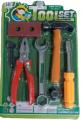 Tool Set Toy 7 Pieces for 3 Plus Old Kids Plastic Multicolor. 