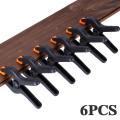 6Pcs/Lot 3Inch A-Shape Plastic Nylon Adjustable Woodworking Clamps For Spring Clip Photo Studio Background Clamp DIY Tools. 