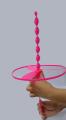 Pack of 6 Push by Hand Flying Saucer Flying Wheel for Children Flying Disk. 