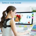 ADJUSTABLE Body Posture Corrector Belt (Back & Shoulder Support Brace) for Men & Women. 