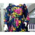 Article  long Silk Maxi Stuff China Silk.Girl and Women Stitched Maxi. 