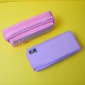 1 x Soft stationery pouch (20x9x5.5 cm) (100 gram) - fancy pouch - Stationery Item For Kids - Girls. 