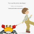 Interactive Crab Toy For Baby Crawling Crab Creative Techno Escape Electronic Toys Animal Pet Runaway Musical Toddler Gifts Moonlight. 