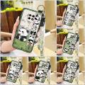 Soft case Cartoon Phone Case For Xiaomi Redmi 10X 5G Durable Wrist Strap Shockproof Anti-knock Phone Holder Anti-dust. 