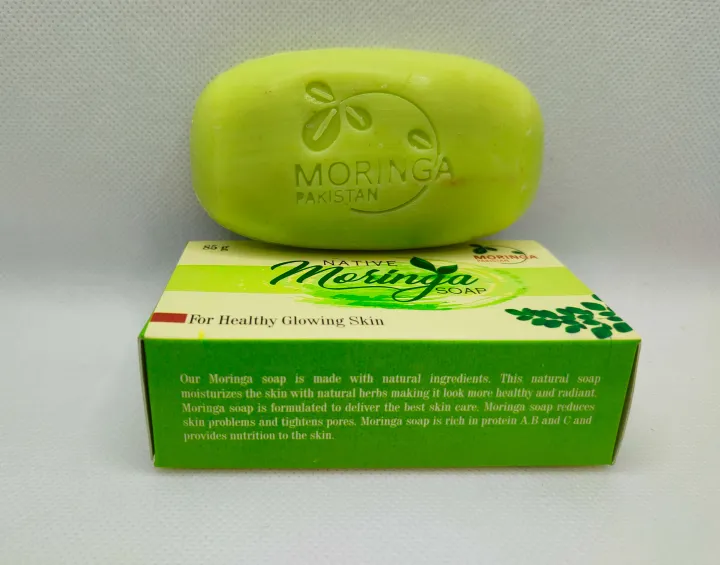 Moringa%20Organic%20Natural%20Soap%20-%2085Gm%20for%20Replenish%20,Cleanse%20Skin,%20Reduce%20Scars%20and%20Acne%20-%20Image%205