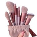 13Pcs Professional Makeup Brushes Pcs Travel Portable Soft Makeup Brushes for Women Eye Shadow Foundation Women Cosmetic Brush Eyeshadow Blush Beauty Soft Make Up Tools Bag. 
