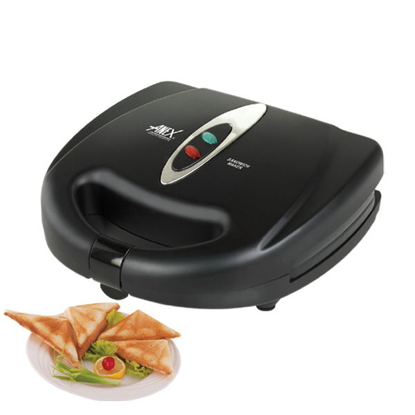 Anex Deluxe Sandwich Maker & Non stick coated plates - AG-1035 - 750 Watts