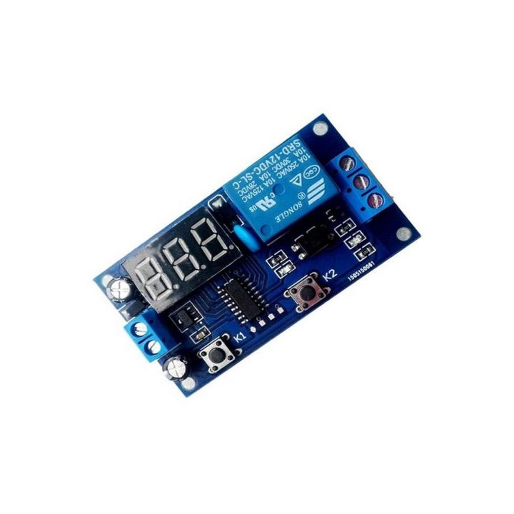 DC 12V Digital Time Relay Module Incubator Timer Module YYA-3