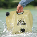 Portable Camping Water Bag with Faucet, Collapsible Water Container, 8L Foldable Water Bag with Handle, Camping Supplies. 